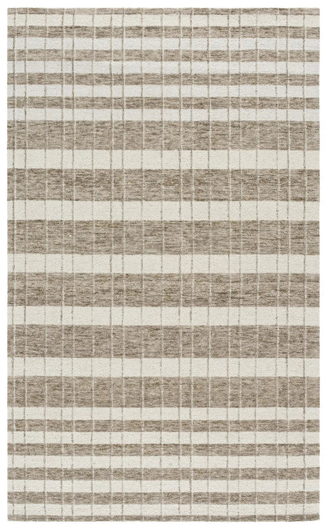 Safavieh Genre 5'-0" x 8'-0" Rug in Brown / Ivory