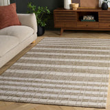 Safavieh Genre 5'-0" x 8'-0" Rug in Brown / Ivory