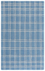 Safavieh Genre 4'-0" x 6'-0" Rug in Blue / Ivory