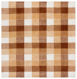 Safavieh Genre 6'-0" x 6'-0" Rug in Ivory / Rust