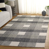 Safavieh Genre 4'-0" x 6'-0" Rug in Ivory / Black