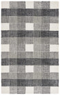 Safavieh Genre 4'-0" x 6'-0" Rug in Ivory / Black