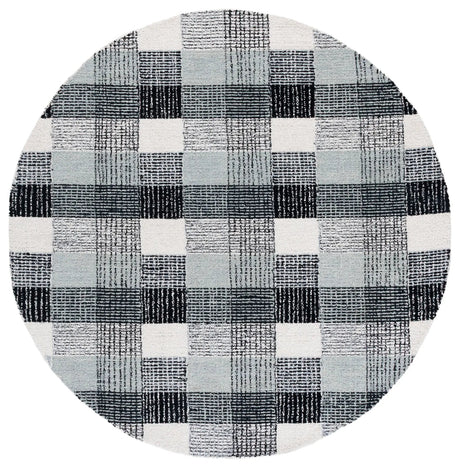 Safavieh Genre 6'-0" x 6'-0" Rug in Ivory / Black