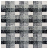 Safavieh Genre 6'-0" x 6'-0" Rug in Ivory / Black