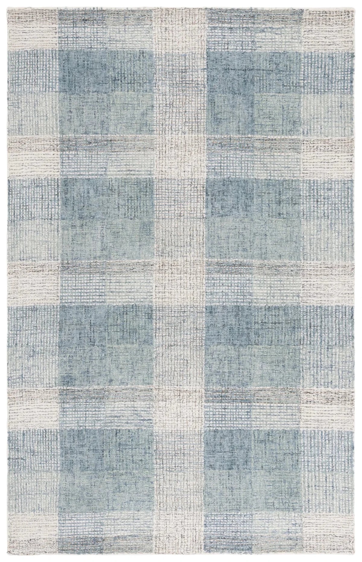 Safavieh Genre 4'-0" x 6'-0" Rug in Ivory / Blue