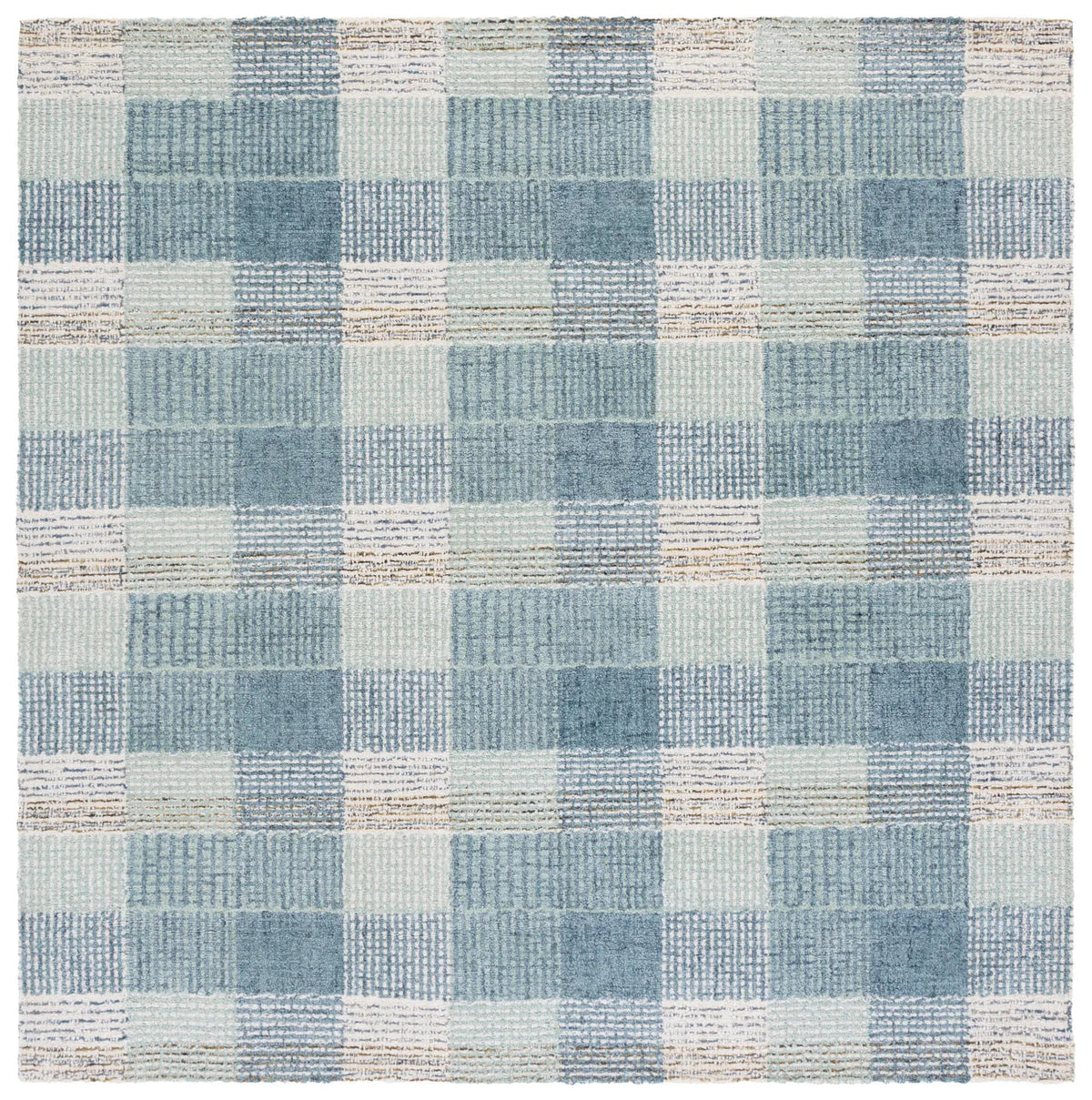 Safavieh Genre 6'-0" x 6'-0" Rug in Ivory / Blue