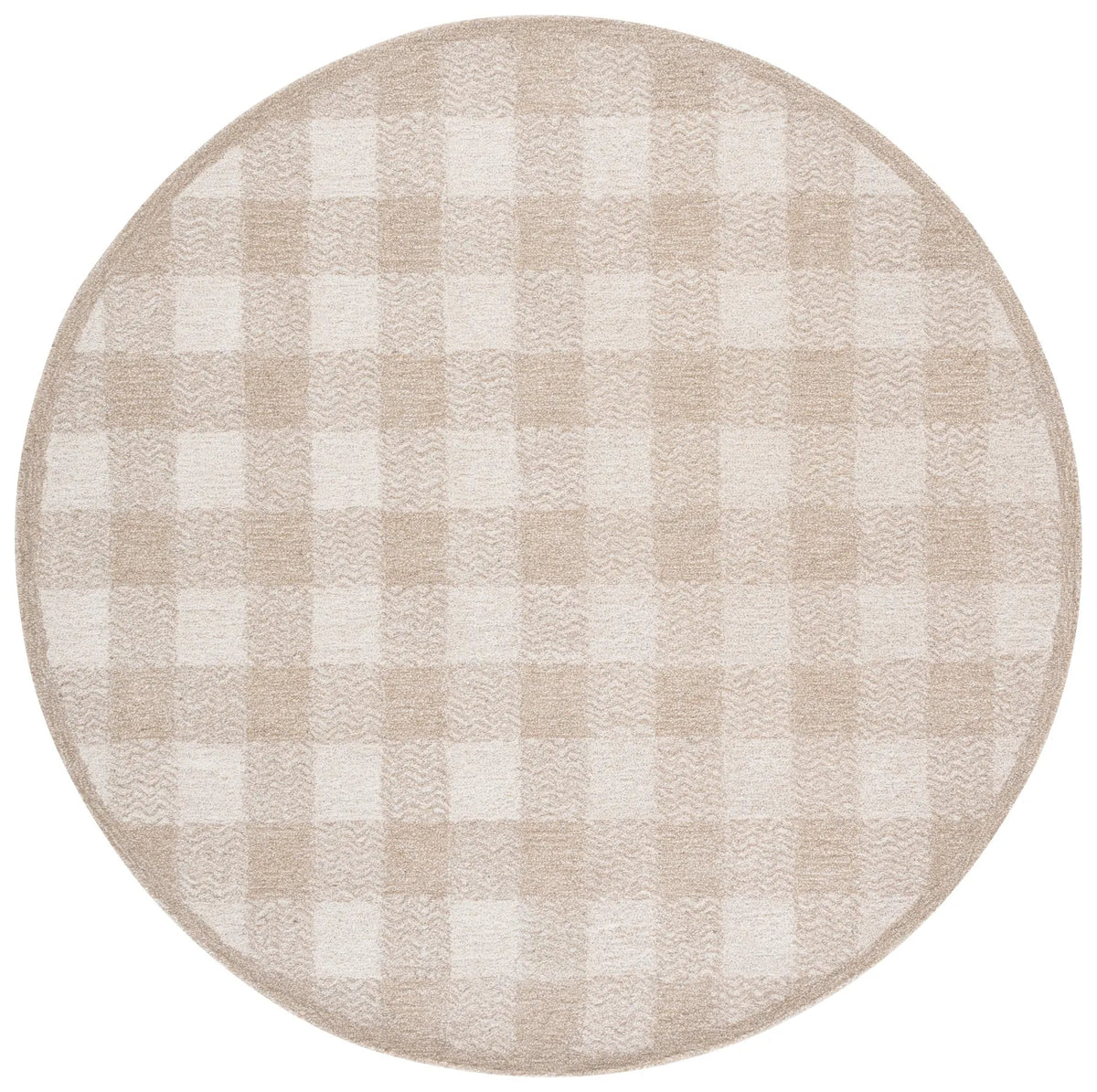 Safavieh Genre 6'-0" x 6'-0" Rug in Beige / Ivory