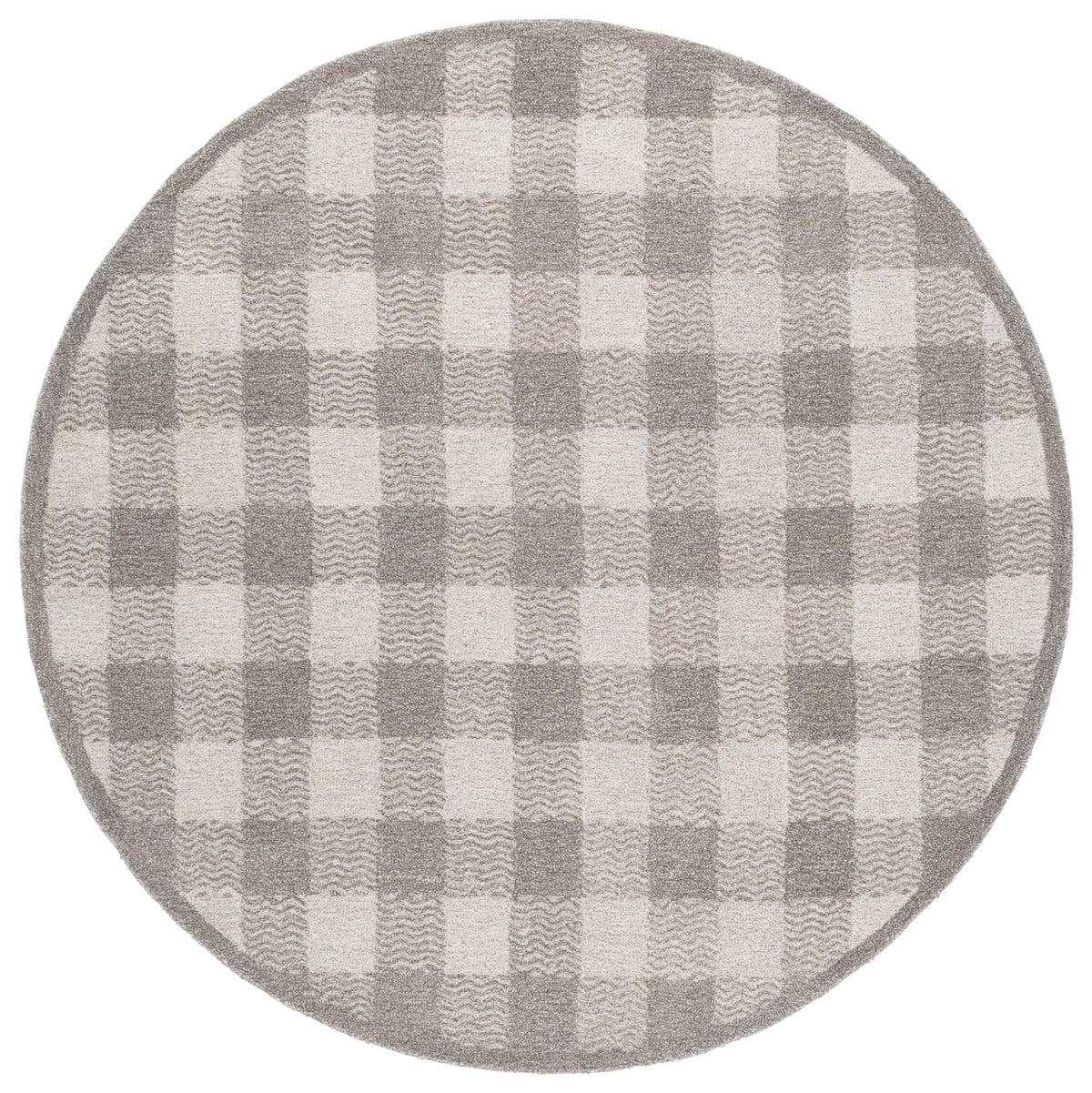 Safavieh Genre 6'-0" x 6'-0" Rug in Grey / Ivory