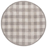 Safavieh Genre 6'-0" x 6'-0" Rug in Grey / Ivory