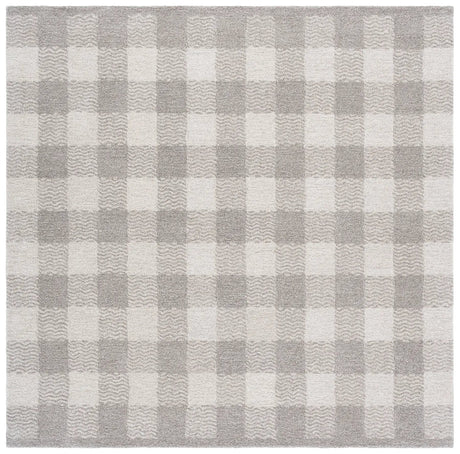 Safavieh Genre 6'-0" x 6'-0" Rug in Grey / Ivory