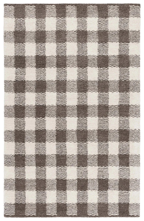 Safavieh Genre 4'-0" x 6'-0" Rug in Brown / Ivory