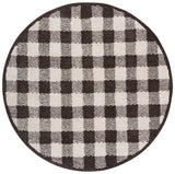 Safavieh Genre 6'-0" x 6'-0" Rug in Brown / Ivory
