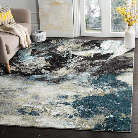 Safavieh Glacier Gla123B Blue/Multi Rug - Safavieh - gla123b - 3