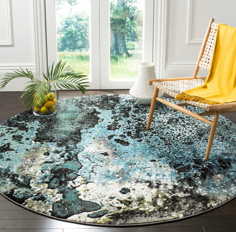 Safavieh Glacier Gla124B Blue/Multi Rug - Safavieh - gla124b - 24