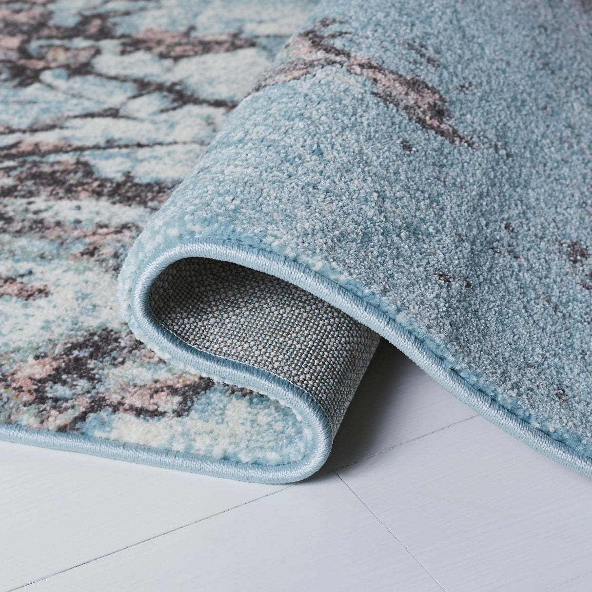 Safavieh Glacier Gla125L Blue/Pink Rugs - Safavieh - gla125l - 3r