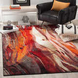 Safavieh Glacier Gla126A Red/Multi Rug - Safavieh - gla126a - 3