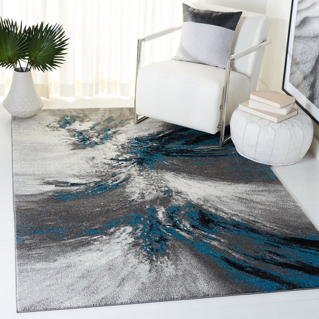 Safavieh Glacier Gla127M Blue/Grey Rugs - Safavieh - gla127m - 3