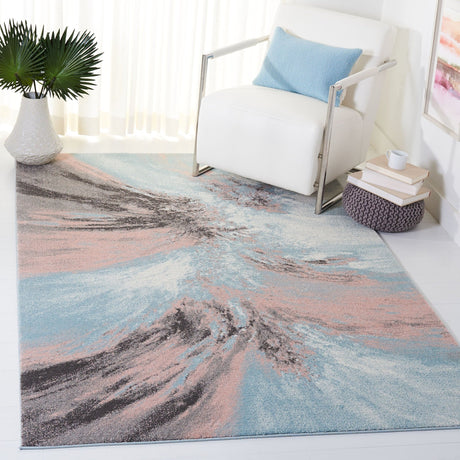 Safavieh Glacier Gla127U Pink/Blue Rugs - Safavieh - gla127u - 3