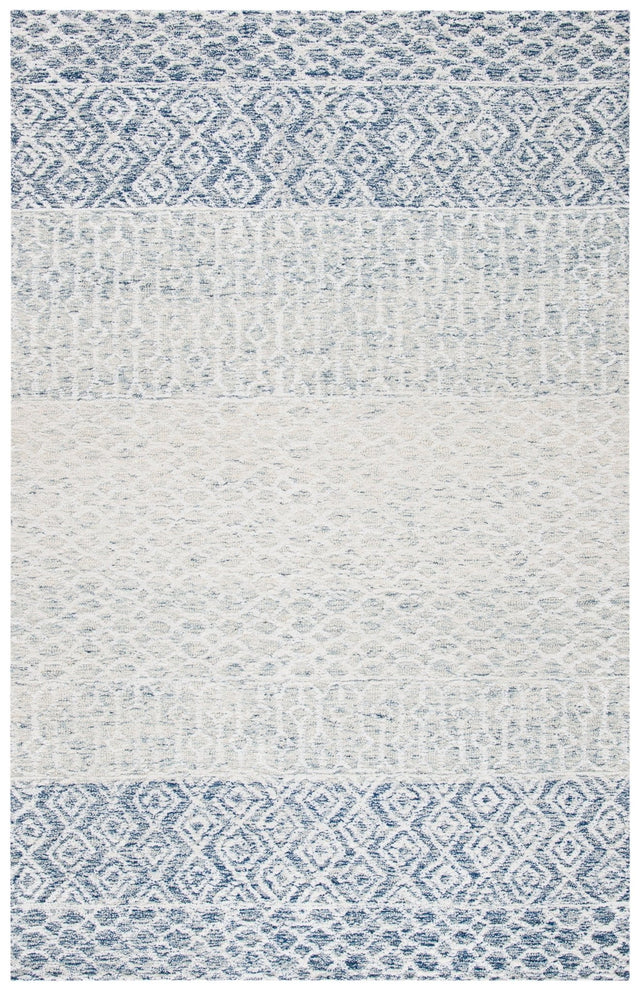 Safavieh Glamour Glm304M Blue/Ivory Rugs - Safavieh - glm304m - 3