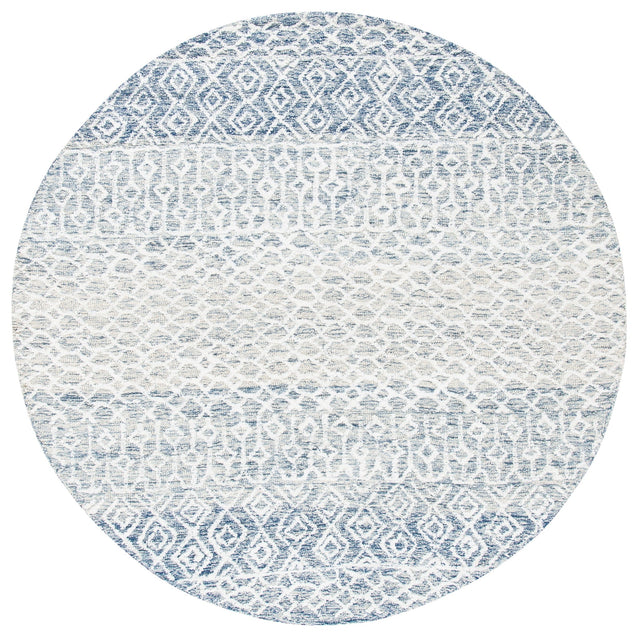 Safavieh Glamour Glm304M Blue/Ivory Rugs - Safavieh - glm304m - 6r
