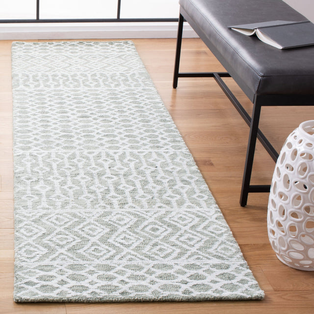 Safavieh Glamour Glm305Y Green/Ivory Rugs - Safavieh - glm305y - 6r