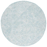 Safavieh Glamour 6'-0" x 6'-0" Rug in Ivory / Turquoise