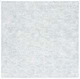 Safavieh Glamour 6'-0" x 6'-0" Rug in Ivory / Turquoise