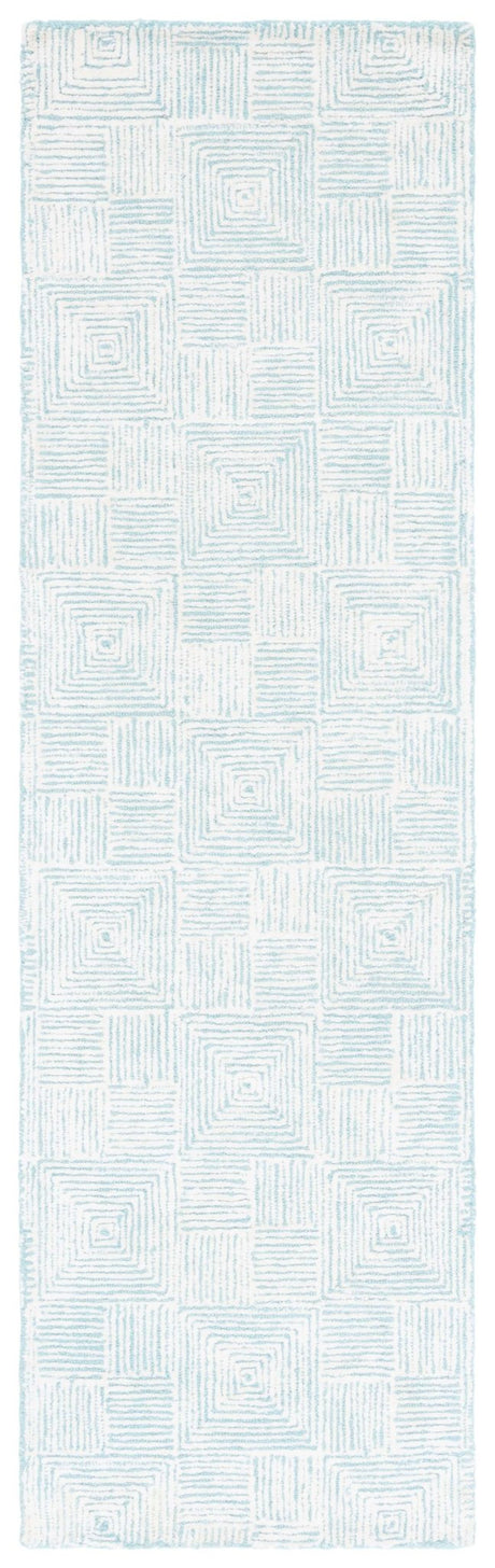 Safavieh Glamour Glm401K Ivory/Turquoise Rug - Safavieh - glm401k - 28