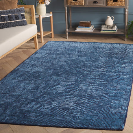 Safavieh Glamour Glm401N Navy Rug - Safavieh - glm401n - 3