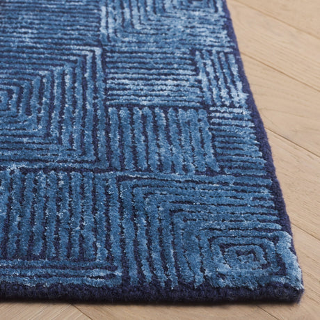 Safavieh Glamour Glm401N Navy Rug - Safavieh - glm401n - 6r