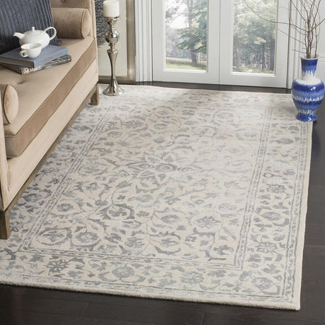 Safavieh Glamour Glm515A Silver / Ivory Rugs - Safavieh - glm515a - 2