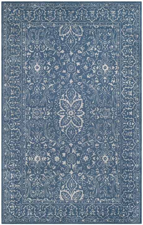 Safavieh Glamour Glm516D Grey / Blue Rugs - Safavieh - glm516d - 2