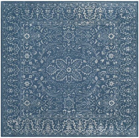 Safavieh Glamour Glm516D Grey / Blue Rugs - Safavieh - glm516d - 6sq