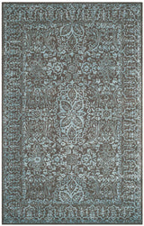 Safavieh Glamour Glm516E Blue / Dark Grey Rugs - Safavieh - glm516e - 2