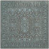 Safavieh Glamour Glm516E Blue / Dark Grey Rugs - Safavieh - glm516e - 6sq