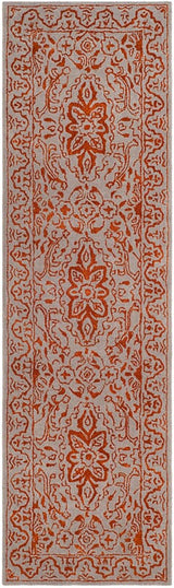 Safavieh Glamour Glm516G Grey / Rust Rugs - Safavieh - glm516g - 3