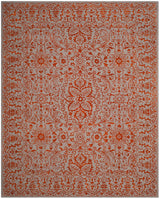 Safavieh Glamour Glm516G Grey / Rust Rugs - Safavieh - glm516g - 3