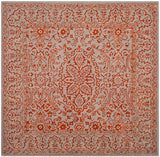Safavieh Glamour Glm516G Grey / Rust Rugs - Safavieh - glm516g - 3