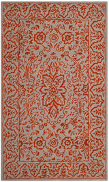 Safavieh Glamour Glm516G Grey / Rust Rugs - Safavieh - glm516g - 3
