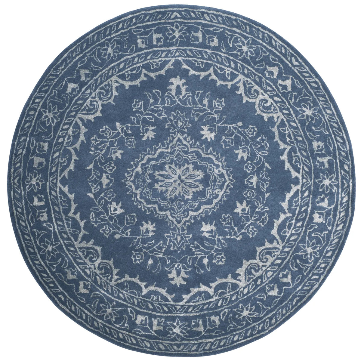 Safavieh Glamour 6'-0" x 6'-0" Rug in Blue