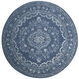 Safavieh Glamour 6'-0" x 6'-0" Rug in Blue
