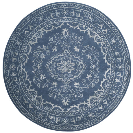 Safavieh Glamour 6'-0" x 6'-0" Rug in Blue