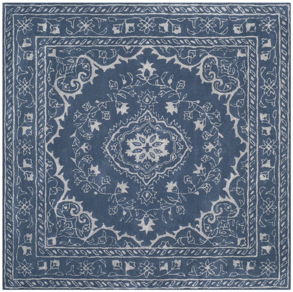 Safavieh Glamour 6'-0" x 6'-0" Rug in Blue