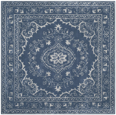 Safavieh Glamour 6'-0" x 6'-0" Rug in Blue