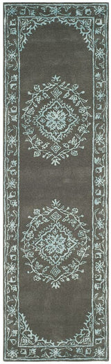 Safavieh Glamour Glm533D Dark Grey Rugs - Safavieh - glm533d - 2