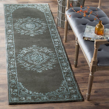 Safavieh Glamour Glm533D Dark Grey Rugs - Safavieh - glm533d - 2