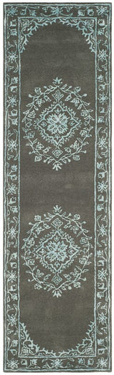 Safavieh Glamour Glm533D Dark Grey Rugs - Safavieh - glm533d - 28