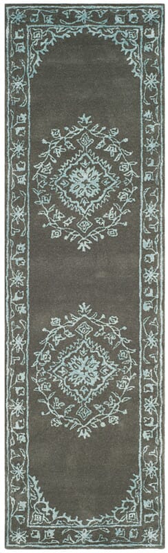 Safavieh Glamour Glm533D Dark Grey Rugs - Safavieh - glm533d - 28