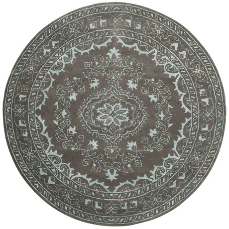 Safavieh Glamour Glm533D Dark Grey Rugs - Safavieh - glm533d - 6r