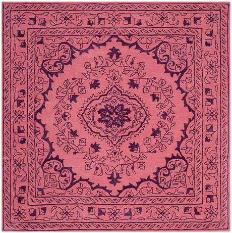 Safavieh Glamour Glm533E Pink Rugs - Safavieh - glm533e - 6sq